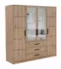 Obrazek Szafa czterodrzwiowa z szufladami Koleo dąb artisan
