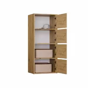 Obrazek Komoda Malwa 4D dąb artisan