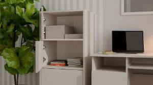 Obrazek Komoda Malwa 4D kaszmir