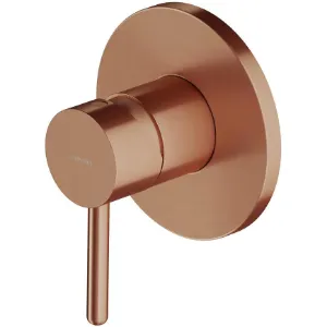Obrazek Bateria prysznicowa podtynkowa Y miedź szczotkowana