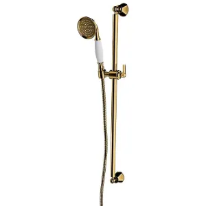 Obrazek Zestaw prysznicowy suwany Armance złoty