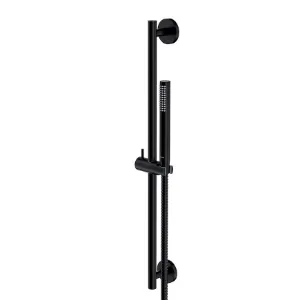 Obrazek Zestaw prysznicowy suwany Microphone czarny