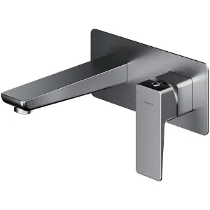 Obrazek Bateria umywalkowa podtynkowa Parma nikiel