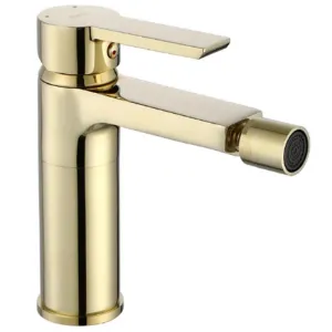 Obrazek Bateria bidetowa Rea Argus złota