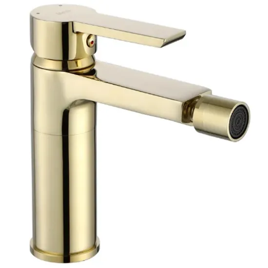 Obrazek Bateria bidetowa Rea Argus złota