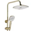 Obrazek Zestaw natryskowy Rea Argus złoty
