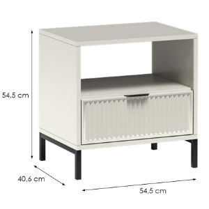 Obrazek Szafka nocna Link A Styles LS7 cashmire