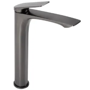 Obrazek Bateria umywalkowa wysoka Rea Avalon tytan