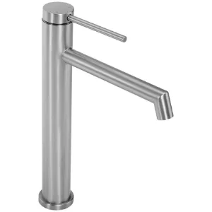 Obrazek Bateria umywalkowa wysoka Rea Foss nikiel szczotkowany