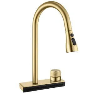 Obrazek Bateria kuchenna Rea Conor złota szczotkowana