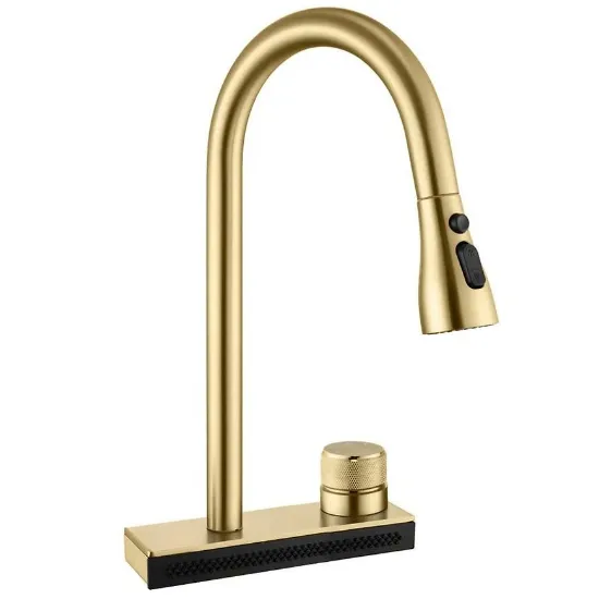 Obrazek Bateria kuchenna Rea Conor złota szczotkowana