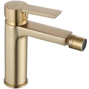 Obrazek Bateria bidetowa Rea Argus złota szczotkowana