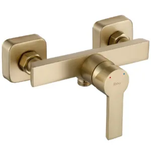 Obrazek Bateria natryskowa Rea Argus złota szczotkowana