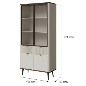 Obrazek Witryna Marly 2 Orzech/Kashmir