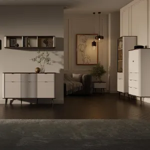 Obrazek Witryna Marly 3 Orzech/Kashmir