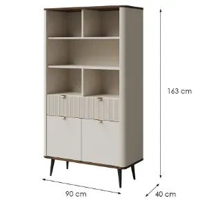 Obrazek Witryna Marly 5 Orzech/Kashmir