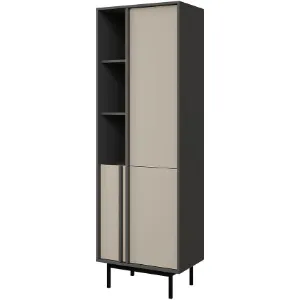 Obrazek Witryna Alsy 3 Beż Jasny/Antracyt