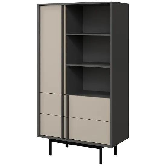 Obrazek Witryna Alsy 4 Beż Jasny/Antracyt