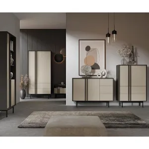 Obrazek Witryna Alsy 4 Beż Jasny/Antracyt