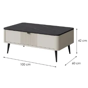 Obrazek Ława Marly 16 Kashmir/Szary Kamień