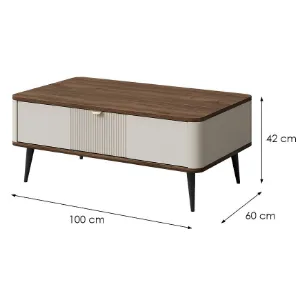 Obrazek Ława Marly 16 Orzech/Kashmir