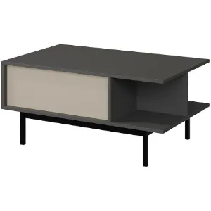 Obrazek Ława Alsy 12 Beż Jasny/Antracyt