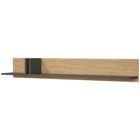 Obrazek Półka 150 Alsy 14 Dąb Olejowany/Antracyt