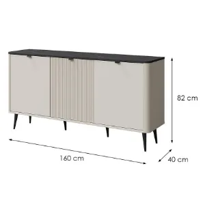 Obrazek Komoda 160 Marly 8 3d Kashmir/Szary Kamień