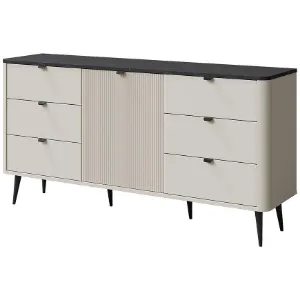 Obrazek Komoda 160 Marly 9 1d6s Kashmir/Szary Kamień