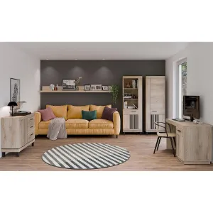 Obrazek Biurko Mati Mi13 Dąb Crem/Cz