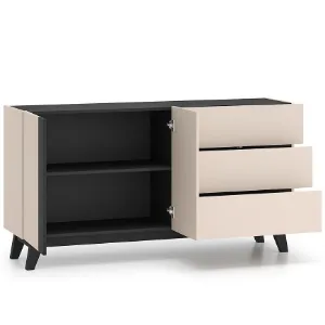 Obrazek Komoda Freshion 03 Kashmir/Czarny