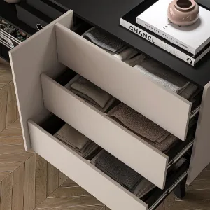 Obrazek Komoda Freshion 03 Kashmir/Czarny