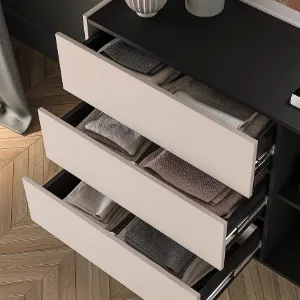 Obrazek Komoda Freshion 04 Kashmir/Czarny