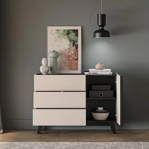 Obrazek Komoda Freshion 04 Kashmir/Czarny