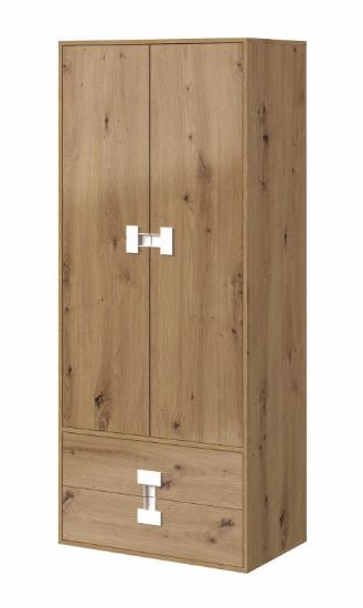 Obrazek Szafa dwudrzwiowa z szufladami Index 01 dąb artisan