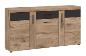 Obrazek Komoda trzydrzwiowa z szufladą Grano 3D1S GRNK01