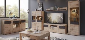 Obrazek Komoda trzydrzwiowa Grano 3D GRNK02