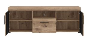 Obrazek Komoda RTV dwudrzwiowa z szufladą Grano 2D1S GRNF01