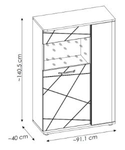 Obrazek Witryna 2D Venezia VENV02R