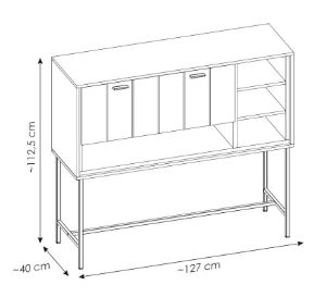 Obrazek Barek Shirley 1K SHIK101