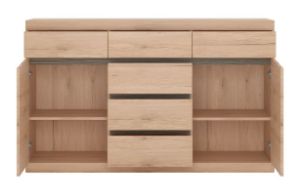 Obrazek Komoda dwudrzwiowa z szufladami Summer 2D-6S TYP 41