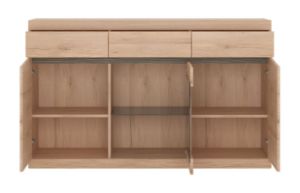 Obrazek Komoda trzydrzwiowa z szufladami Summer 3D-3S TYP 43