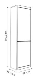 Obrazek Bieliźnierka dwudrzwiowa Summer 2D TYP 10L