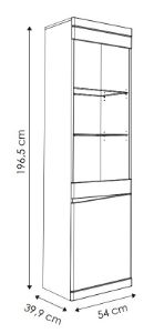 Obrazek Witryna dwudrzwiowa prawa Summer 2D TYP 01P