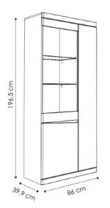 Obrazek Witryna trzydrzwiowa Summer 3D TYP 06