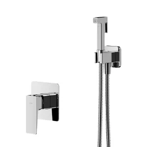 Obrazek System bidetowy podtynkowy Parma chrom