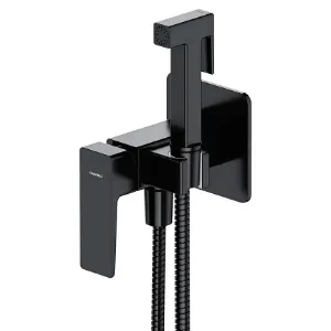 Obrazek System bidetowy podtynkowy Parma czarny