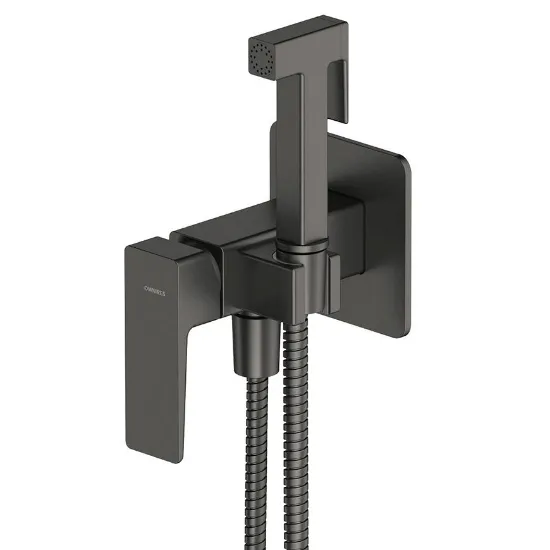 Obrazek System bidetowy podtynkowy Parma grafit