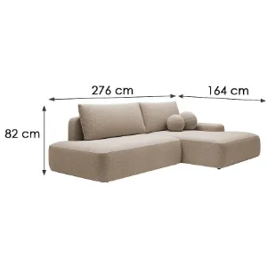 Obrazek Narożnik rozkładany Bouli O prawy Raven 30