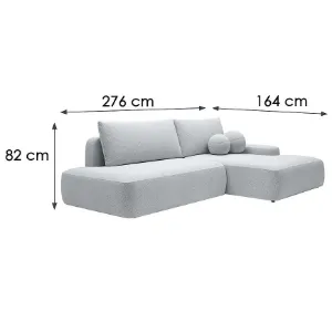 Obrazek Narożnik rozkładany Bouli O prawy Raven 06